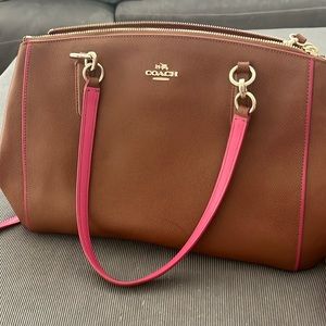 Large coach purse, gently used.